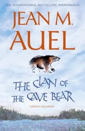 Book Cover for 'The Clan of the Cave Bear, by Jean M Auel