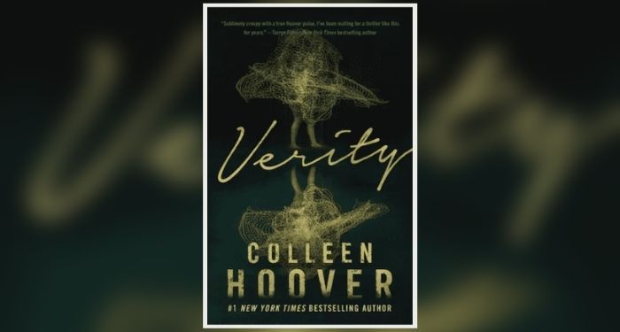 Book cover for Verity by Colleen Hoover