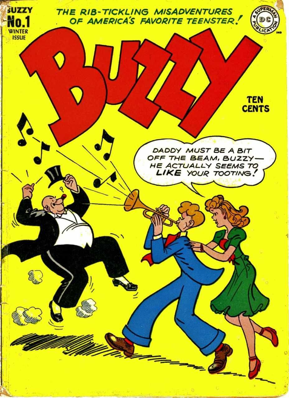 Cover for the first Buzzy comic.