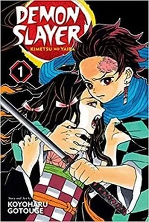 cover of demon slayer koyoharu gotouge