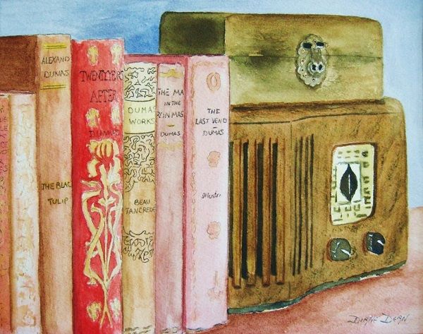 Dumas Books by Dyan's Watercolors