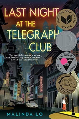 the cover of Last Night at the Telegraph Club by Malinda Lo