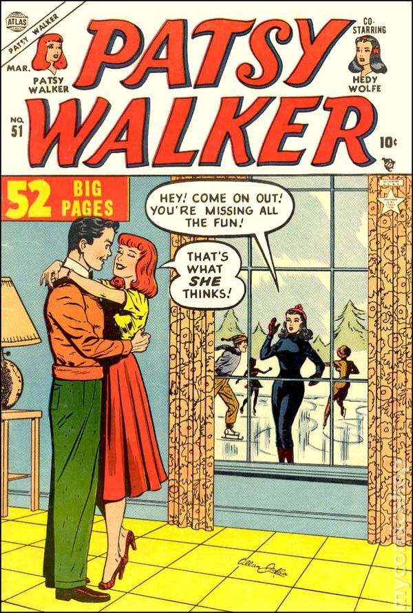 Patsy Walker cover for issue 51.
