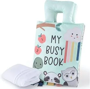 promotional image of the Peanutshell Busy Book for Toddlers