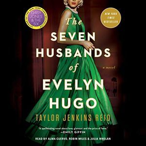 audiobook cover for The Seven husbands of Evelyn Hugo