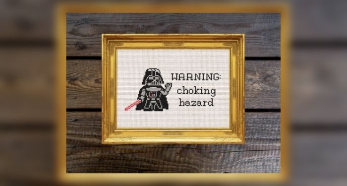 Star Wars Cross Stitch Pattern / Darth Vader Cross Stitch Pa