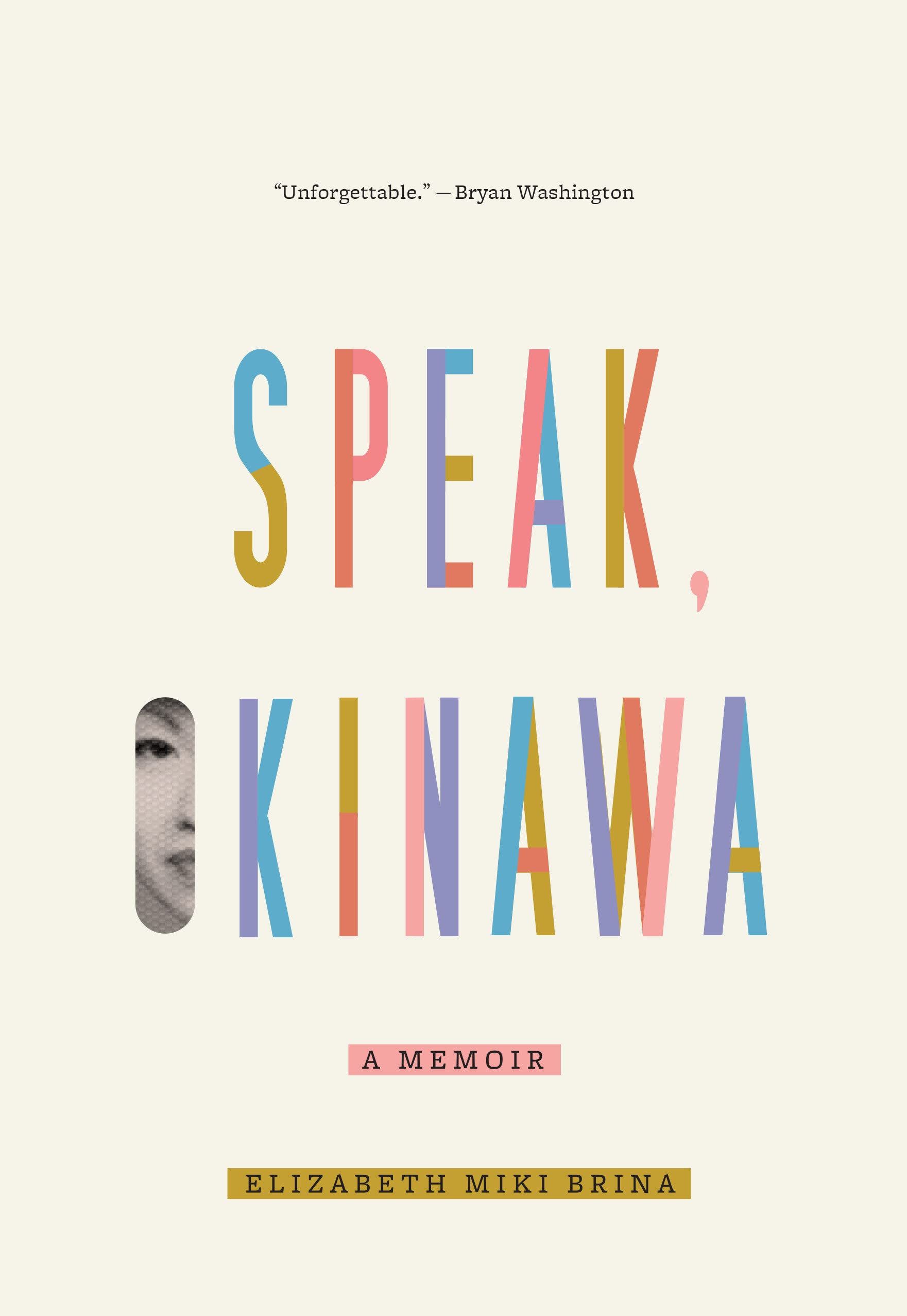 Cover Speaks, Okinawa by Elizabeth Miki Brina