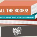 All the Books logo, a stack of books reading 'all the books, a podcast about new releases