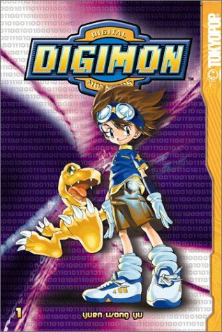 Digimon Volume One Manga Book Cover