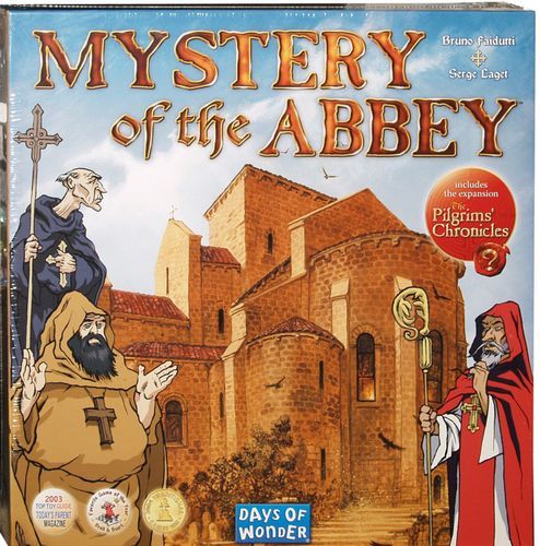 the box for Mystery of the Abbey