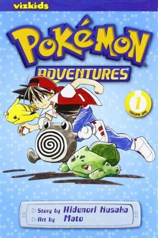 Pokemon Adventures Volume One Manga Book Cover