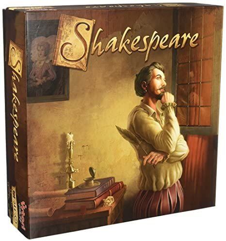 Shakespeare board game box