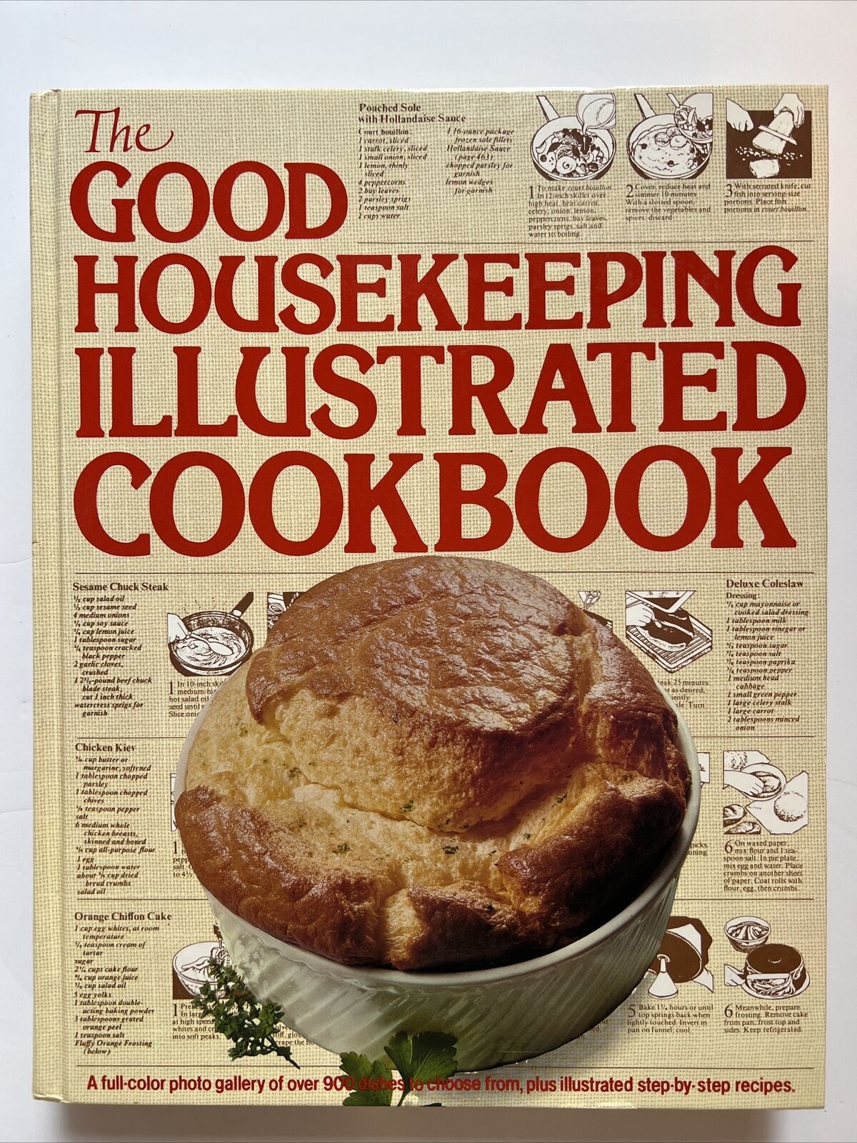 Copertina del libro di cucina illustrata The Good Housekeeping