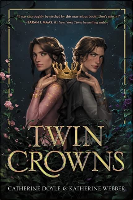 Cover image of Twin Crowns by Catherine Doyle and Katherine Webber