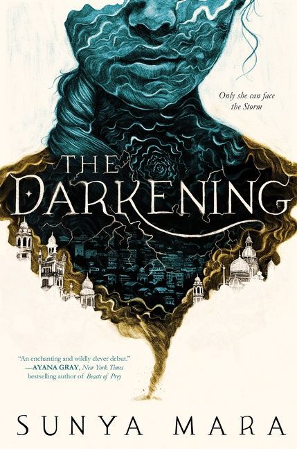 Book cover for THE DARKENING by Sunya Mara