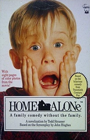 home alone book cover