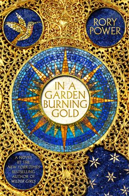 In a Garden Burning Gold Book Cover