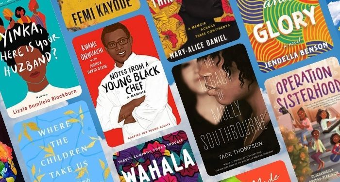 collage of 12 covers of books by Nigerian authors