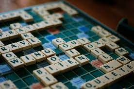 Image of a scrabble board