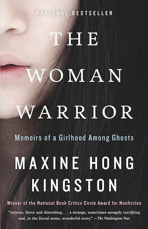 The Woman Warrior by Maxine Hong Kingston book cover