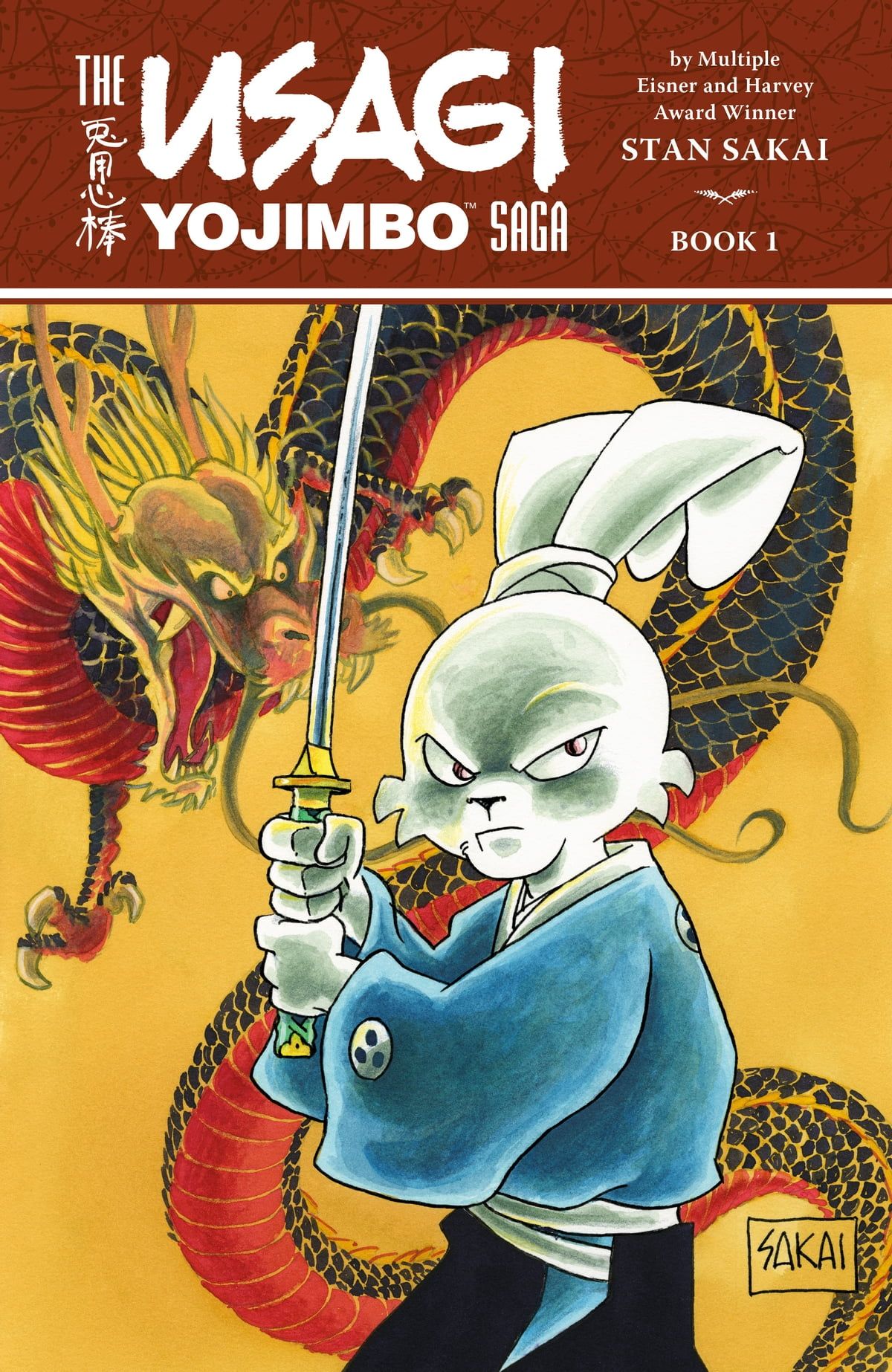 sampul Usagi Yojimbo volume 1