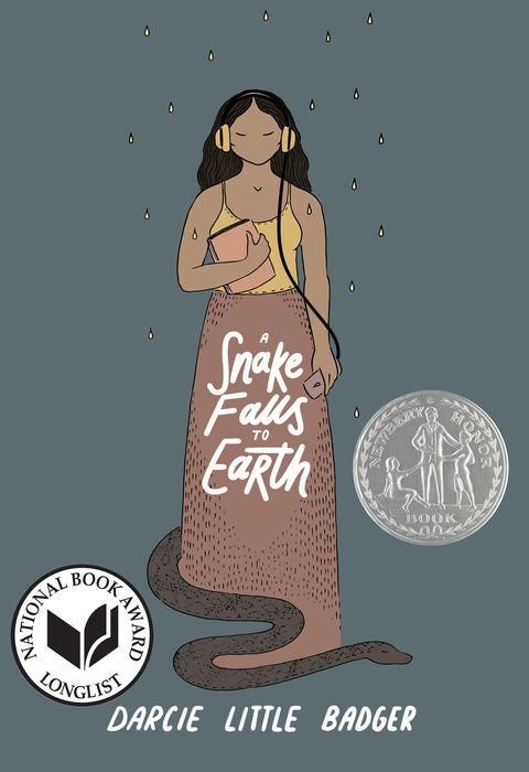 A Snake Falls To Earth by Darcie Little Badger Book Cover