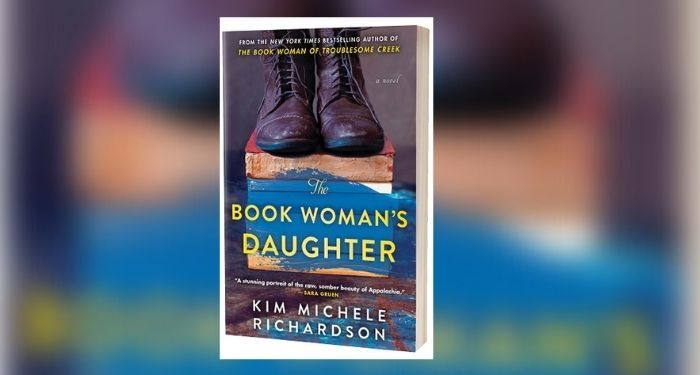 Book cover for The Book Woman's Daughter by Kim Michele Richardson