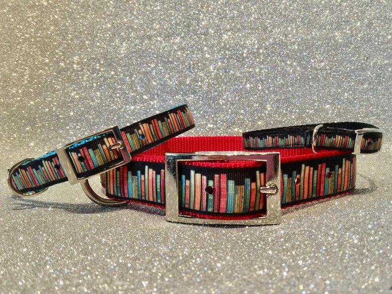 Had a Ruff Day  Cheer Up With These Bookish Dog Collars that Will Be the Bark of the Park - 42