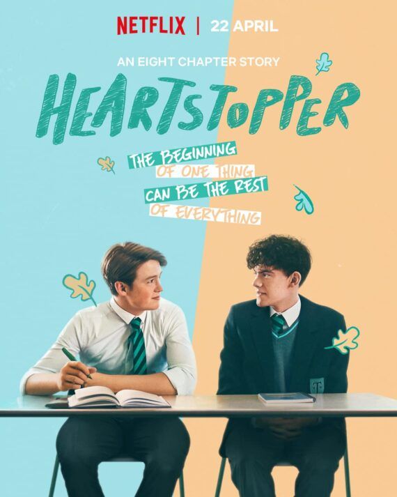 Heartstopper Nick and Charlie show poster