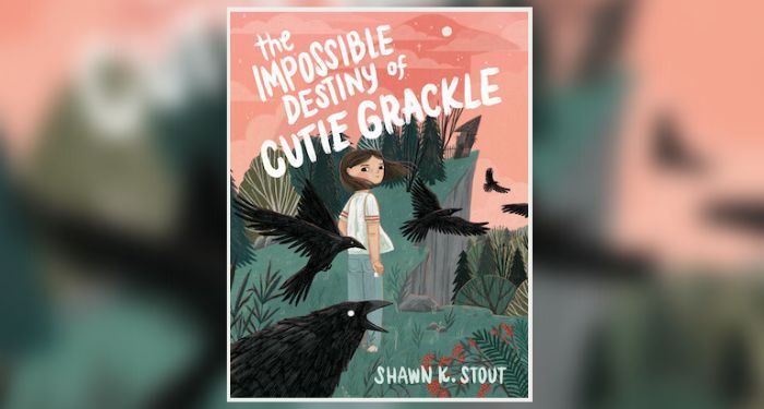 Book cover for The Impossible Destiny of Cutie Grackle by Shawn K. Stout