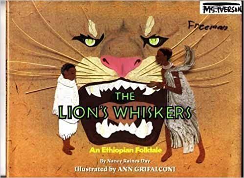 Aslan Bıyıkları: Bir Etiyopya Halk Hikayesi kitabının kapağı