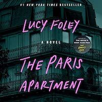 A graphic of the cover of The Paris Apartment by Lucy Foley