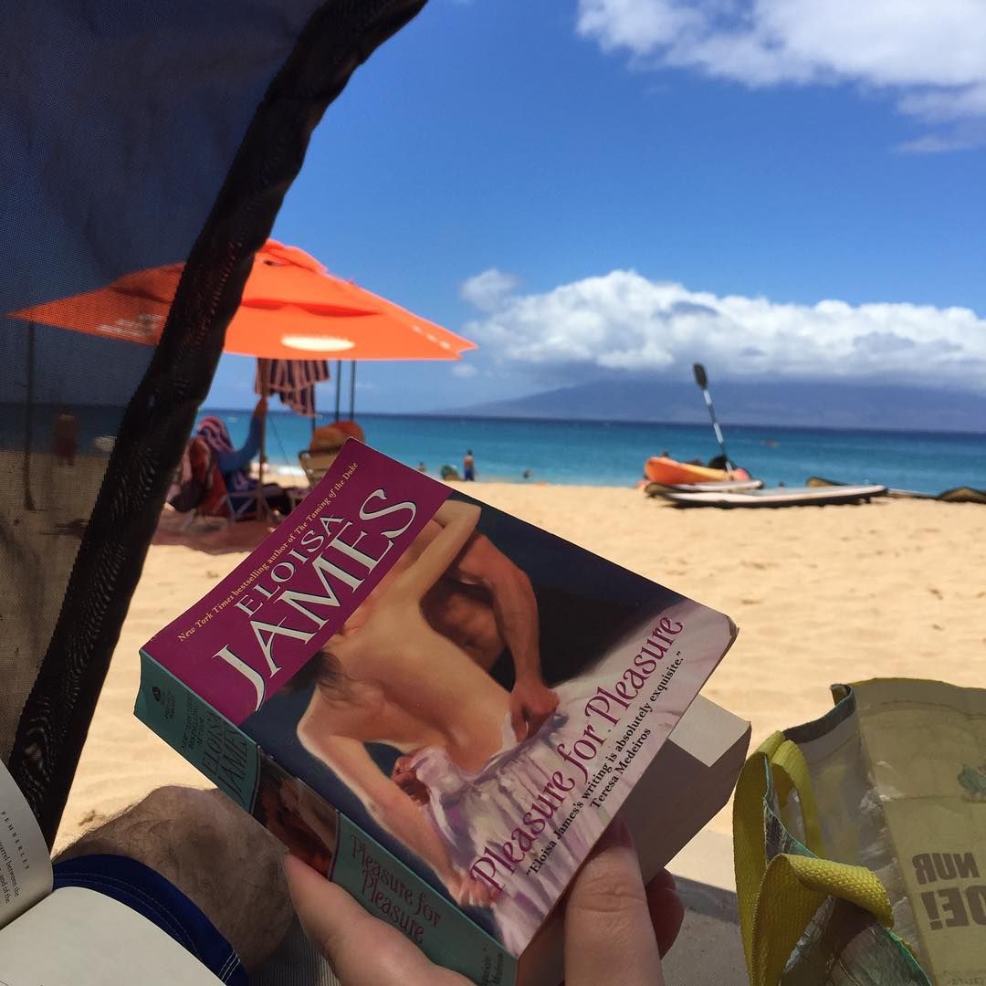 eloisa james's pleasure for pleasure at the beach