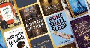 collage of eight covers of ebooks on sale