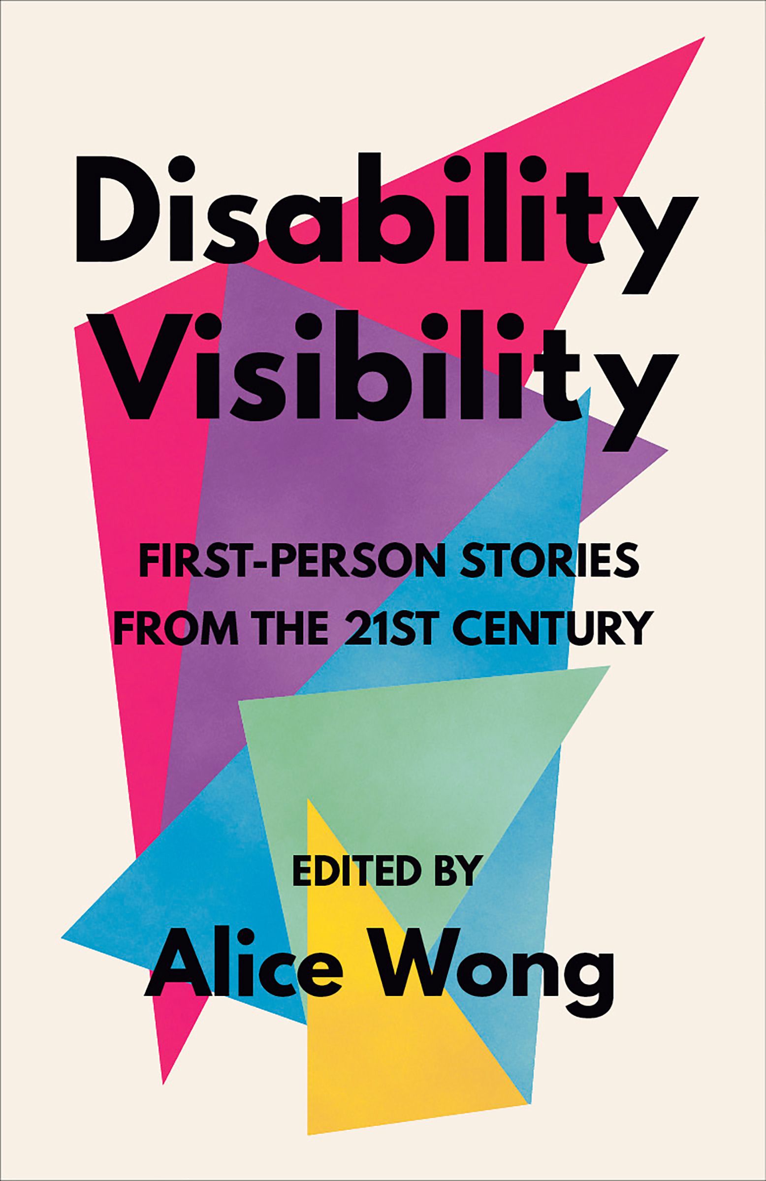 a graphic of the cover of disability visability