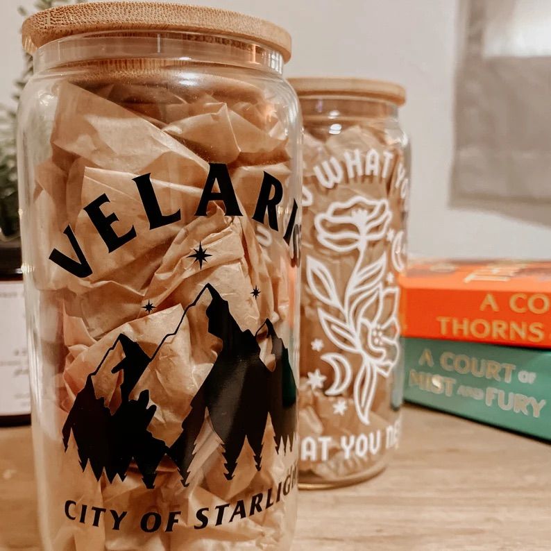 ACOTAR Glass Coffee Tumblers 