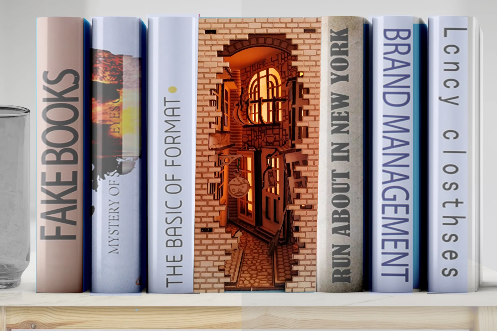 Build or Buy These Book Nooks To Brighten Up Your Bookshelves - 28