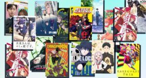 collage of manga being adapted