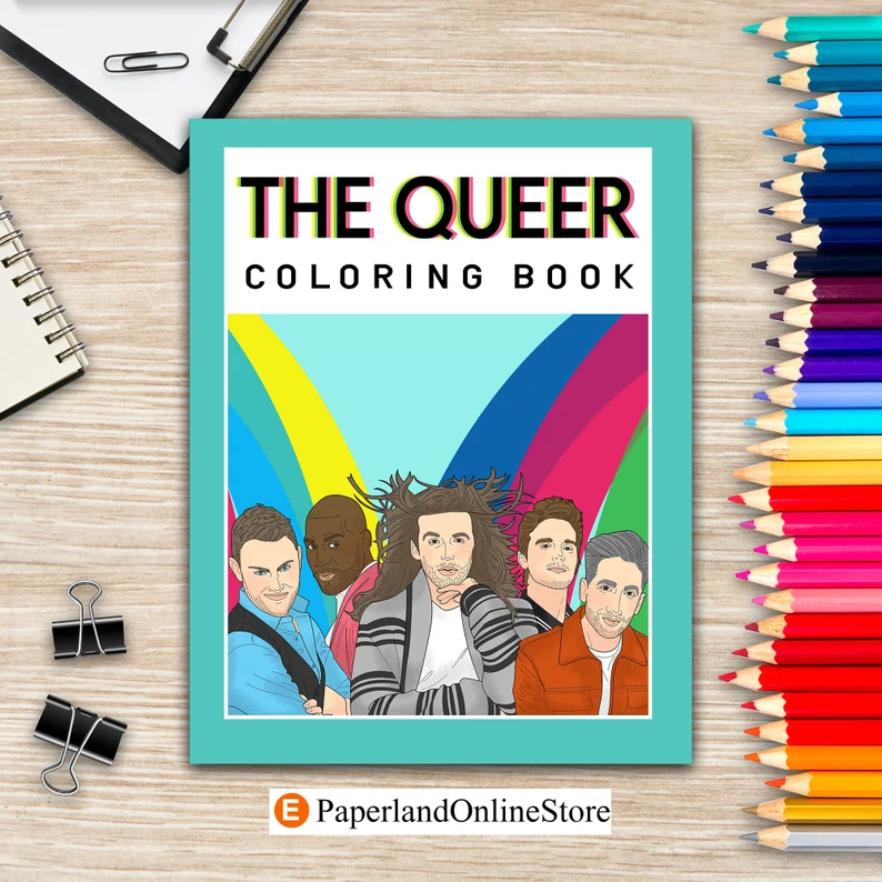 the queer coloring book