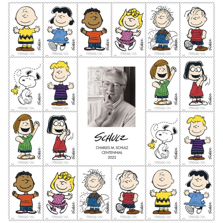 Peanuts Stamps Coming This Fall to USPS