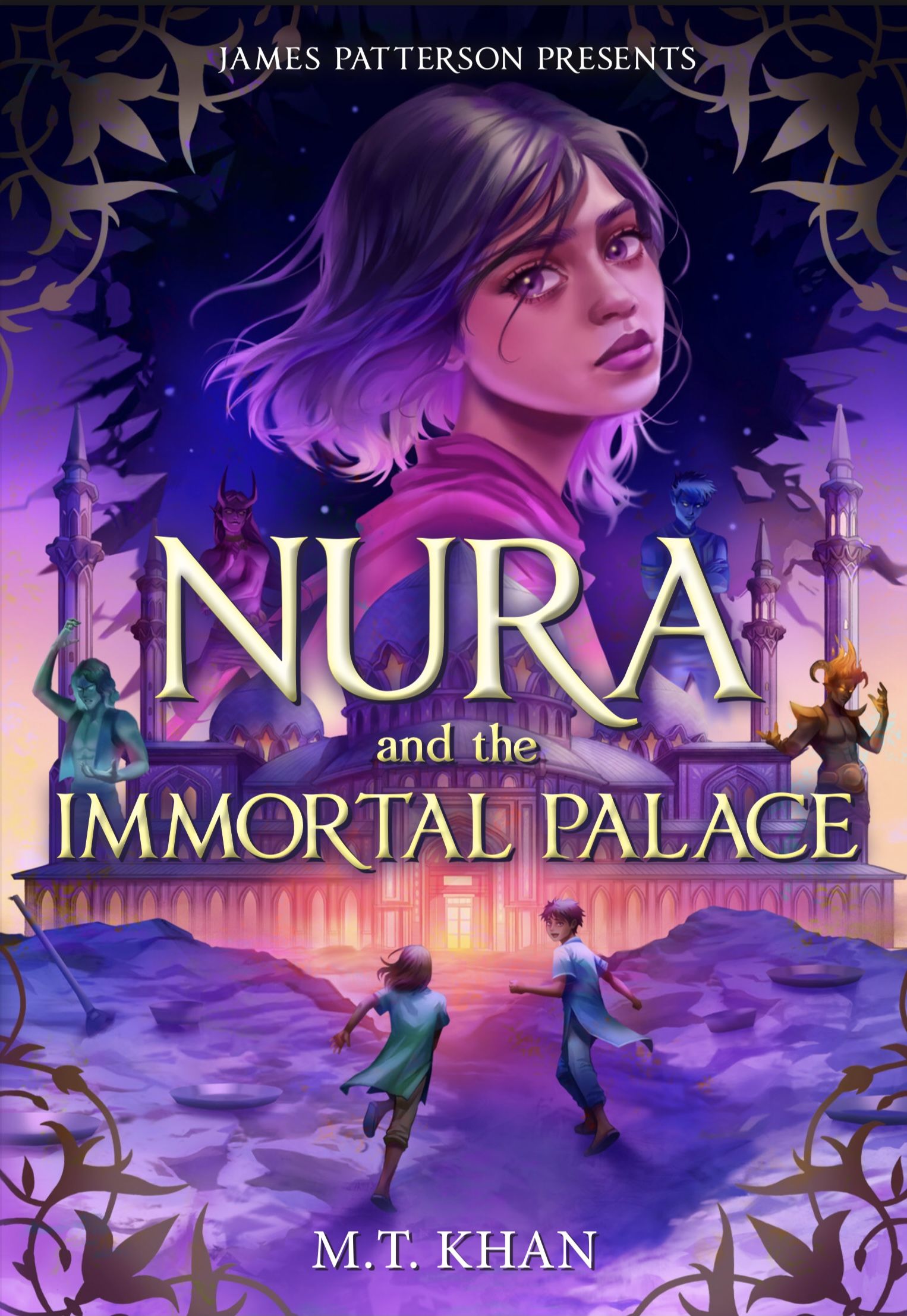 Nura and the Immortal Palace book cover