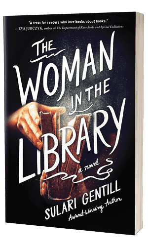 Book cover for The Woman in the Library by Sulari Gentill