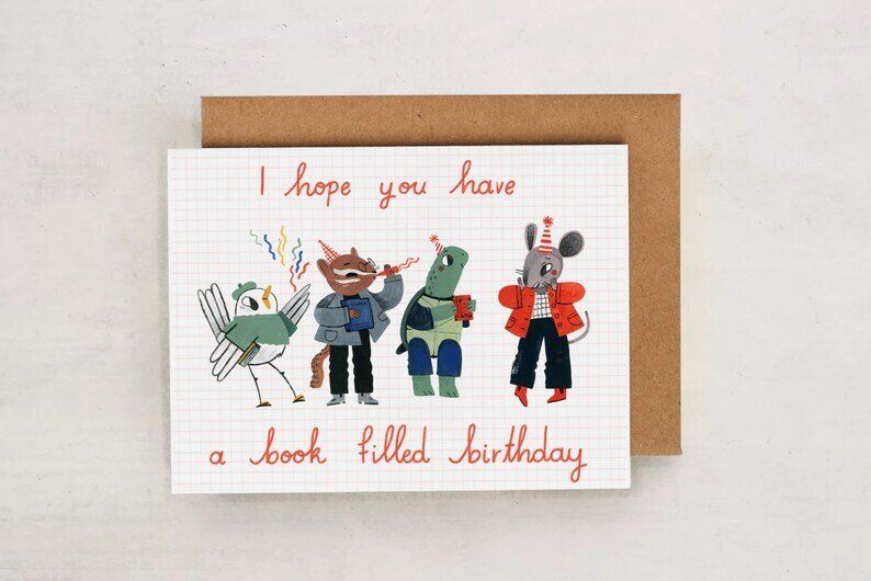 11 Happy Birthday Cards for Readers and Tons of Gift Suggestions - 50