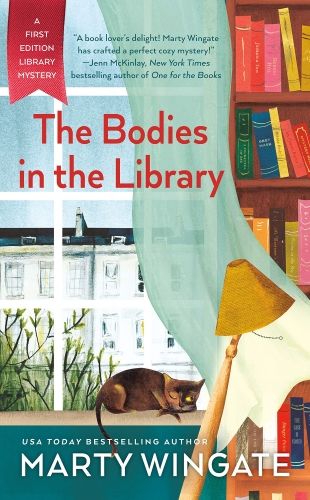 Marty Wingate'in Kütüphanedeki Cesetlerin Kapağı 