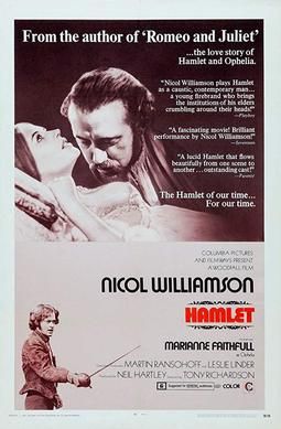 1969 Richardson Hamlet filminin afişi