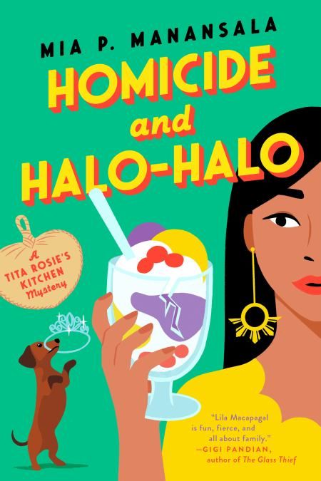 Mia P. Manansala的《Homicide》和《Halo-Halo》封面