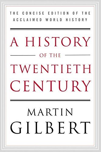 yirminci yüzyılın tarihi, martin gilbert kitap kapağı