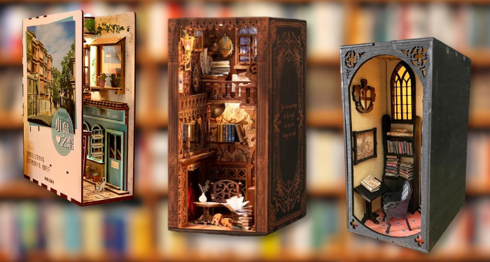 Magic Book House - Eternal Bookstore Book Nook - DIY Book Nook