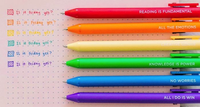 Pen Options for the Bullet Journal — Tiny Ray of Sunshine