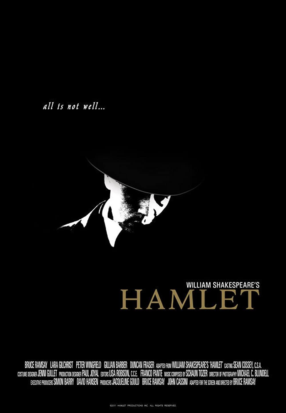 Hamlet 2011 movie poster
